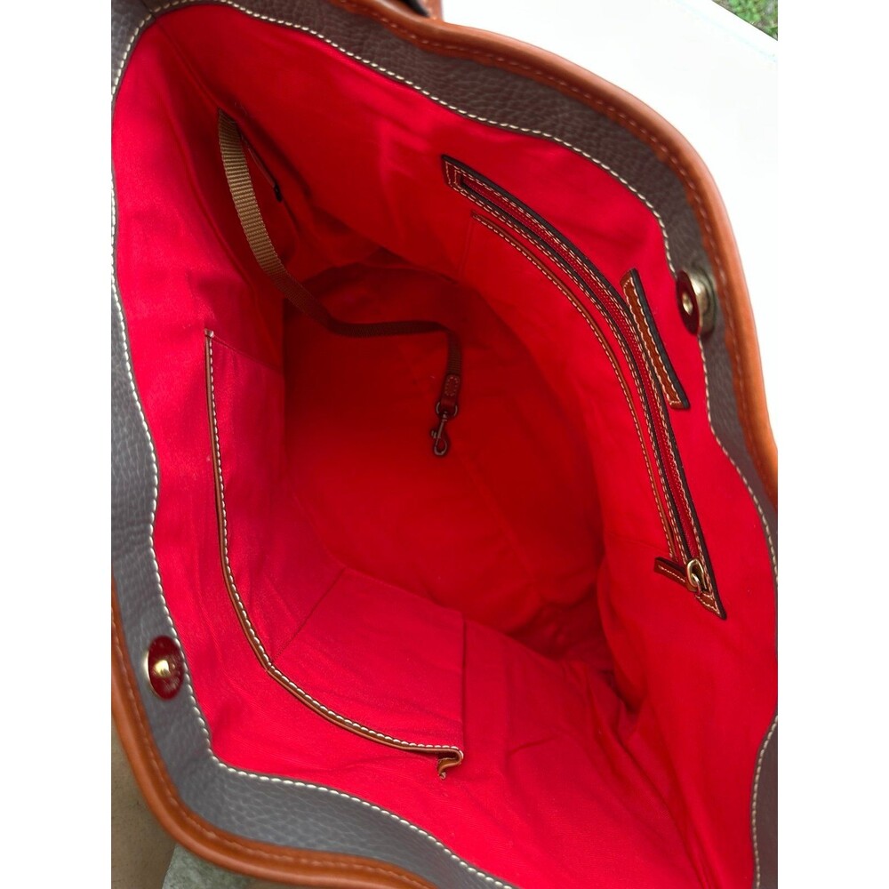Dooney & Bourke J17827022 Archives 2009 Pebble Leather Large Kristen Tote - Picture 8 of 12